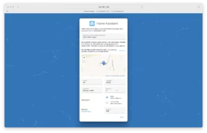 Home Assistant Onboarding: Set Home Name and Location